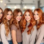 Color pelo cobrizo: los 7 tonos para elegir según tu estilo