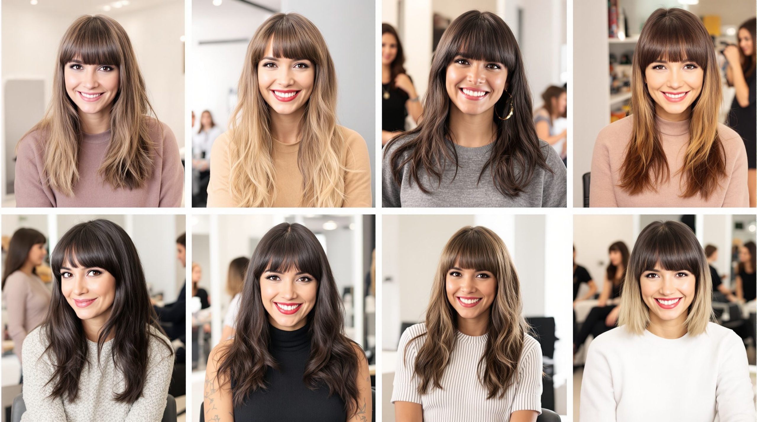 cortes de pelo con flequillo