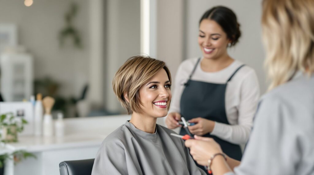 corte de pelo corto mujer
