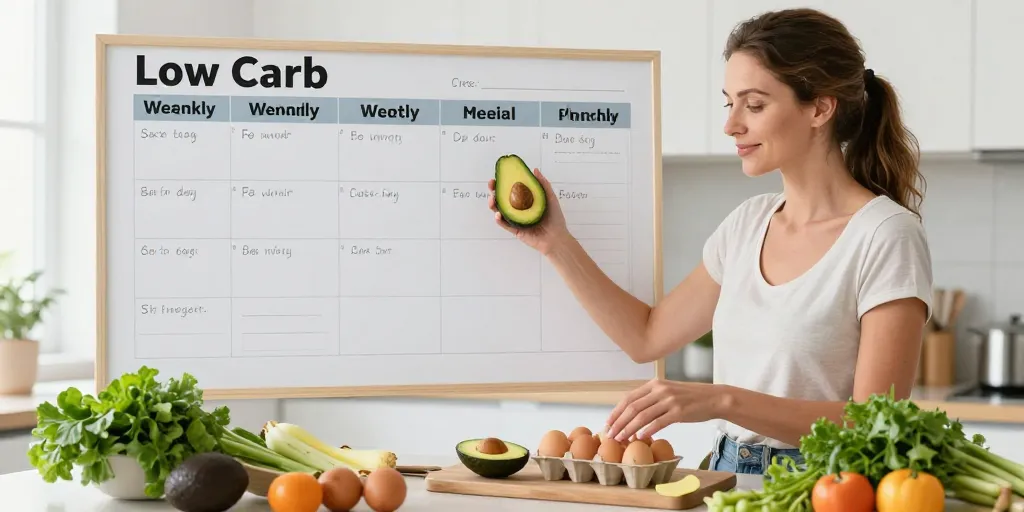 menú keto semanal
