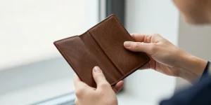 de cuero auténtico cartera piel mujer